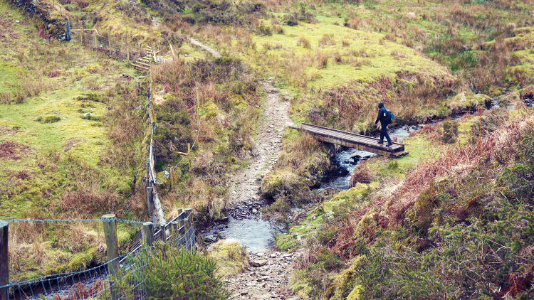 Crossing Hoaroak Water