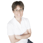 Rebecca Rushton, a podiatrist with a special interest in the management of blisters in active people, smiles at the camera.
